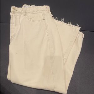 Women's Cream Jeans